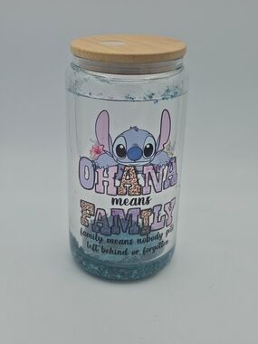 NEW: Stitch “Ohana Means Family” Tumbler
